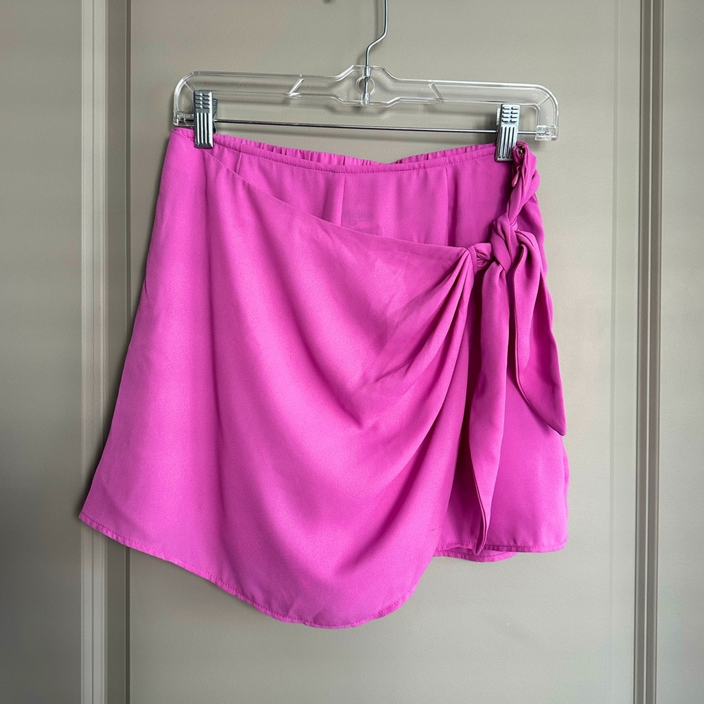 Show Me Your Mumu Marsha Skort - Hot Pink